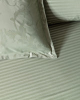 Jacquard Sateen Cotton Blend Duvet Cover Set - Family Size