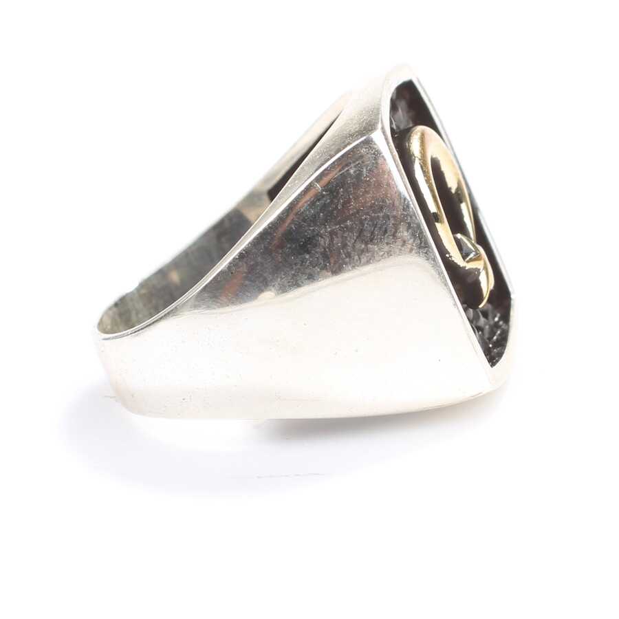 925 Sterling Silver Men's Ring - Embossed Crescent and Star