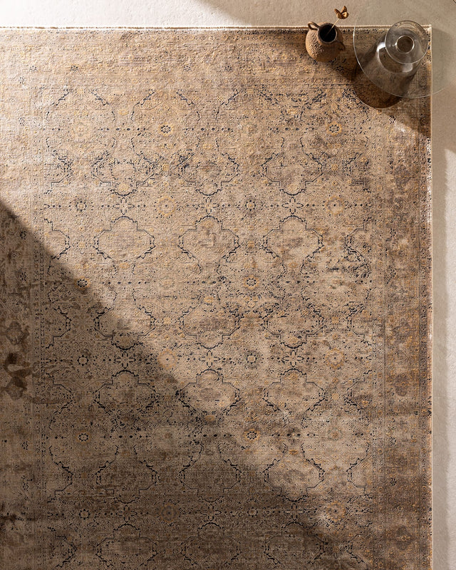Soft Viscose Blend Area Rug - Elegant Fringed Calantha Design