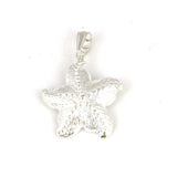 925 Sterling Silver Starfish Pendant - Ocean Inspired Design