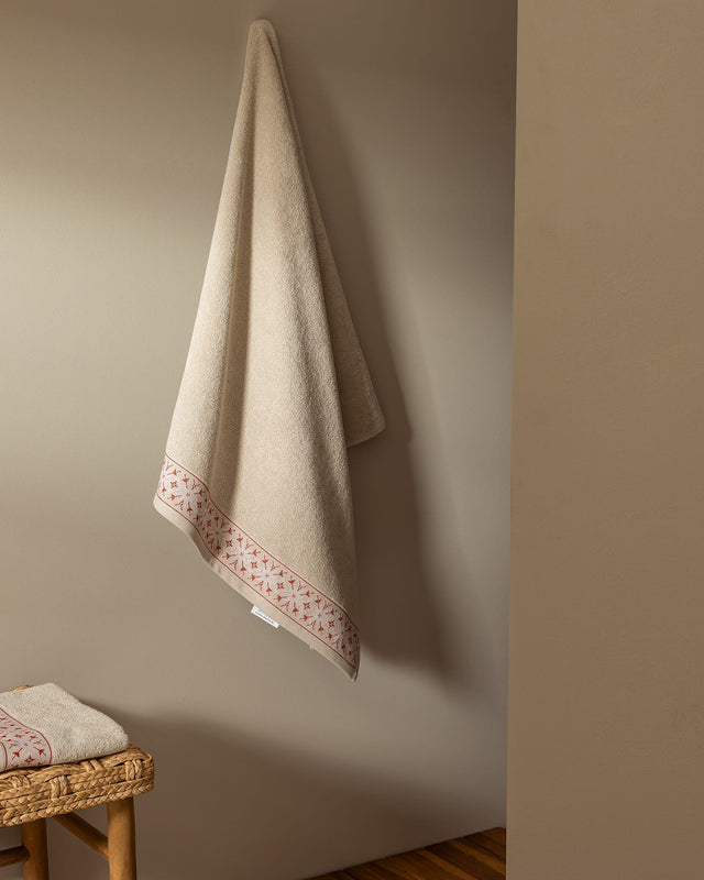 Caresse 100% Cotton Plush Bath Towel - Absorbent & Soft