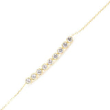 Premium 925 Sterling Silver 9 Row Zircon Tennis Bracelet