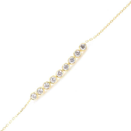 Premium 925 Sterling Silver 9 Row Zircon Tennis Bracelet
