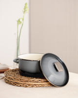 20 cm Red Deep Cooking Pot - Versatile Saucepan