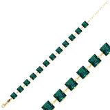 Natural Stone-Inspired Multi-Cut Bracelet - Feminine & Romantic Design