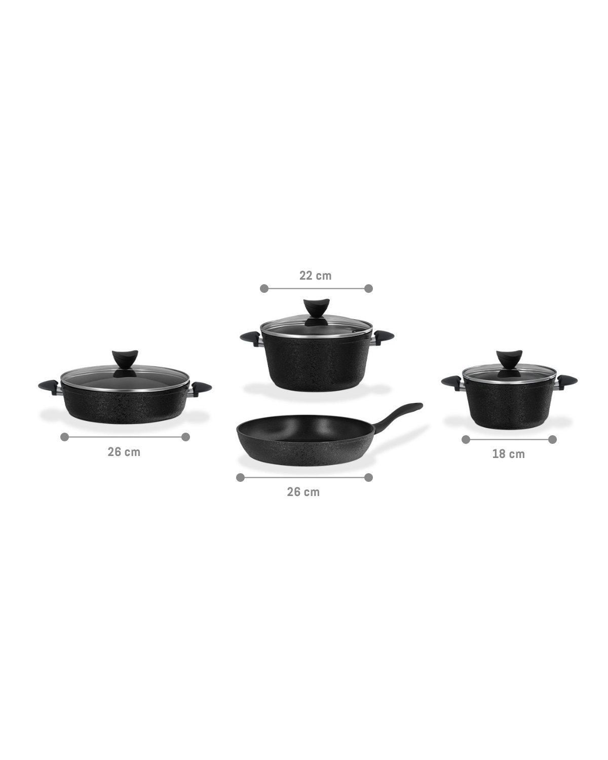 7-Piece Titanium Cookware Set