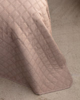 Terracotta Double Bedspread Quilt Coverlet