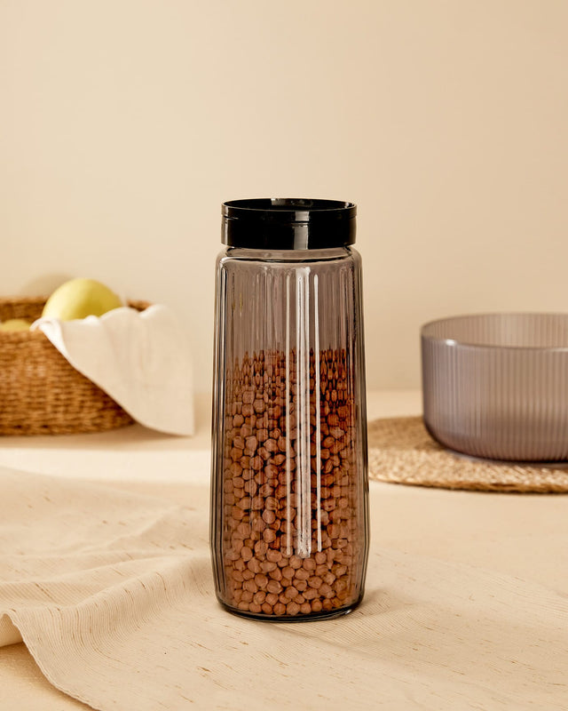 1500ML Airtight Food Storage Container - Clear Kitchen Pantry Jar