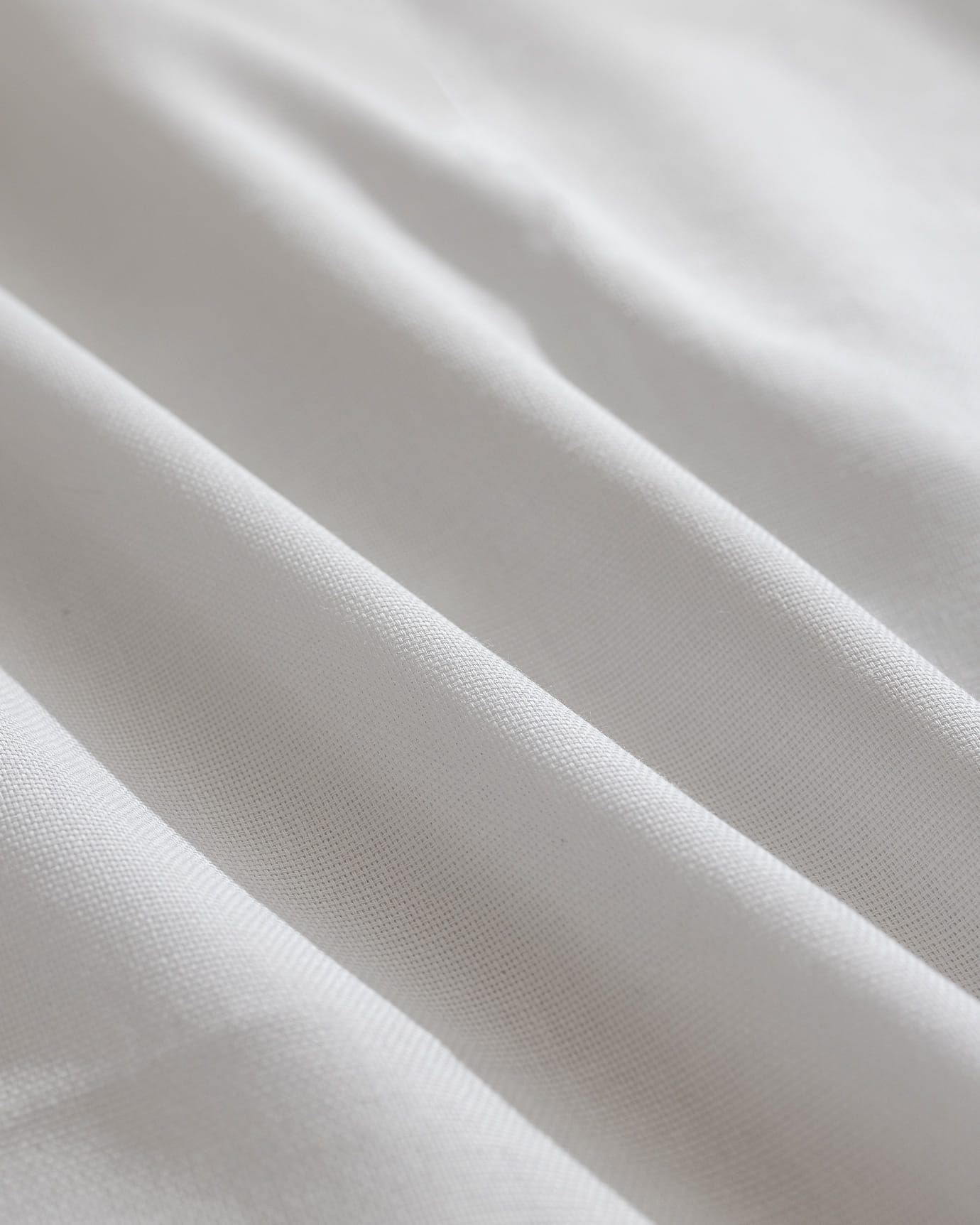 100% Cotton Double Duvet Cover Set - Classic White Chambre
