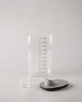 Boîte de Conservation Alimentaire Hermétique - Gris Doux - Boîte de Cuisine 2100 ml