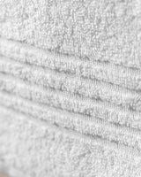 Soft and Absorbent Cotton Blend Bath Towel - White