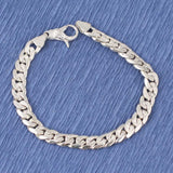 Sterling Silver Classic Link Chain Bracelet - Enduring Style