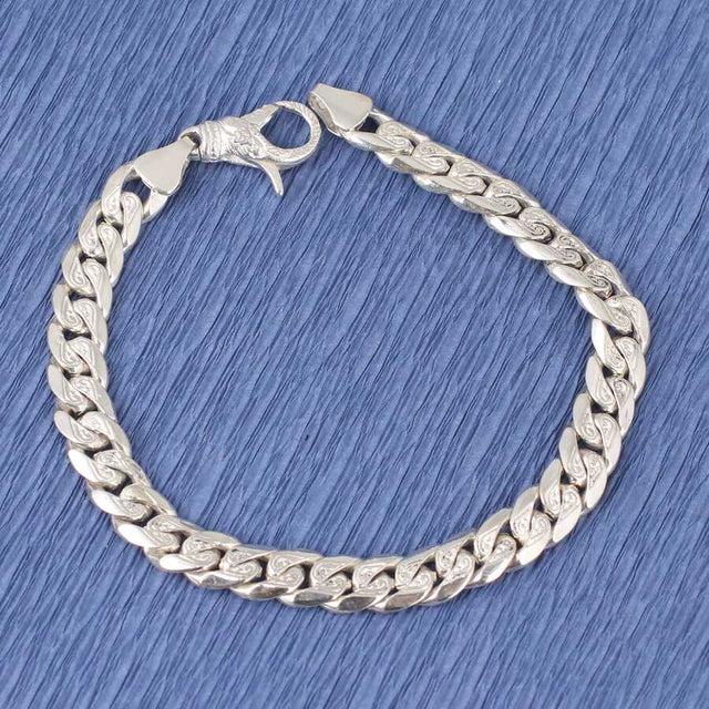 Sterling Silver Classic Link Chain Bracelet - Enduring Style