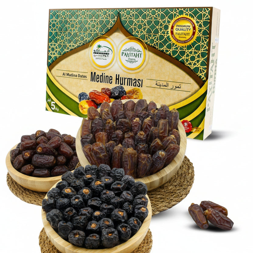 Medina Mabroum und Ajwa-Datteln