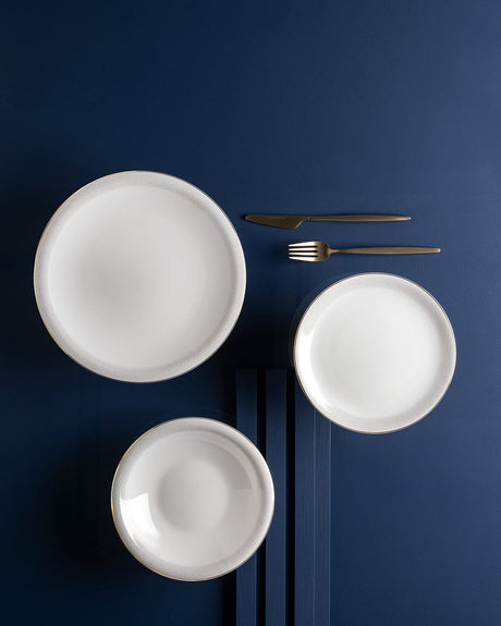Fine Bone Porcelain Dinner Set - Timeless & Durable