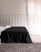 Professional King Size 100 Percent Cotton Sateen Flat Sheet
