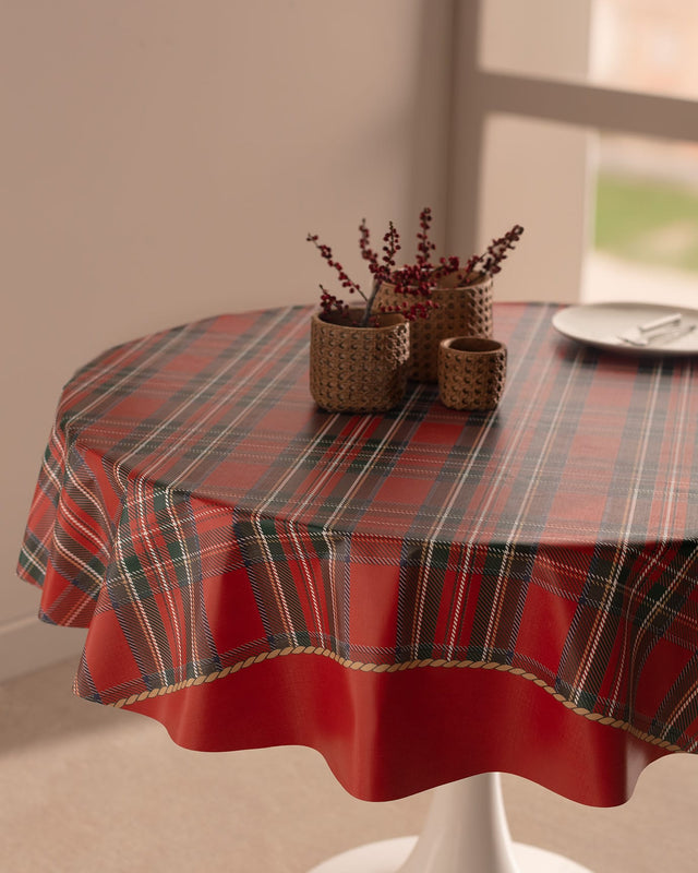 Versatile PVC Tablecloth - Everyday Elegance & Spill Protection