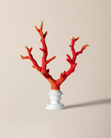 Isabella Orange and White Decorative Figurine