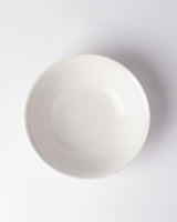 New Bone Porcelain Salad Bowl - Elegant Vole Collection