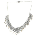 Sterling Silver Filigree Necklace - Traditional Cylindrical Design