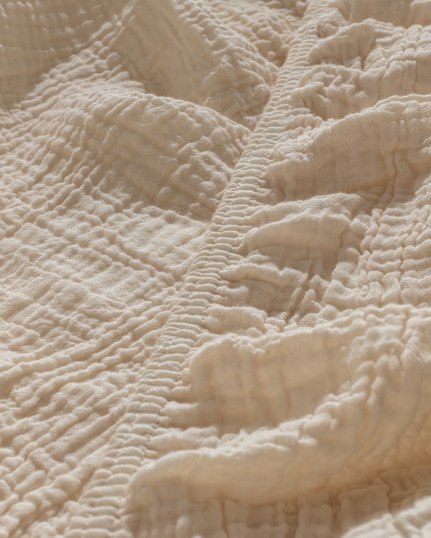 Muslin Cotton King Size Duvet Cover Set - Yarn Dyed Comfort
