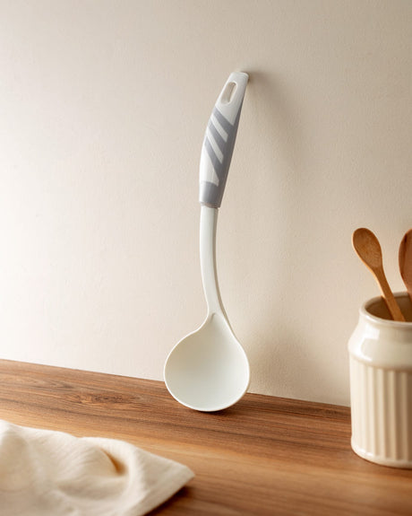Durable Plastic Serving Ladle - Contemporary Style & Ergonomic Design