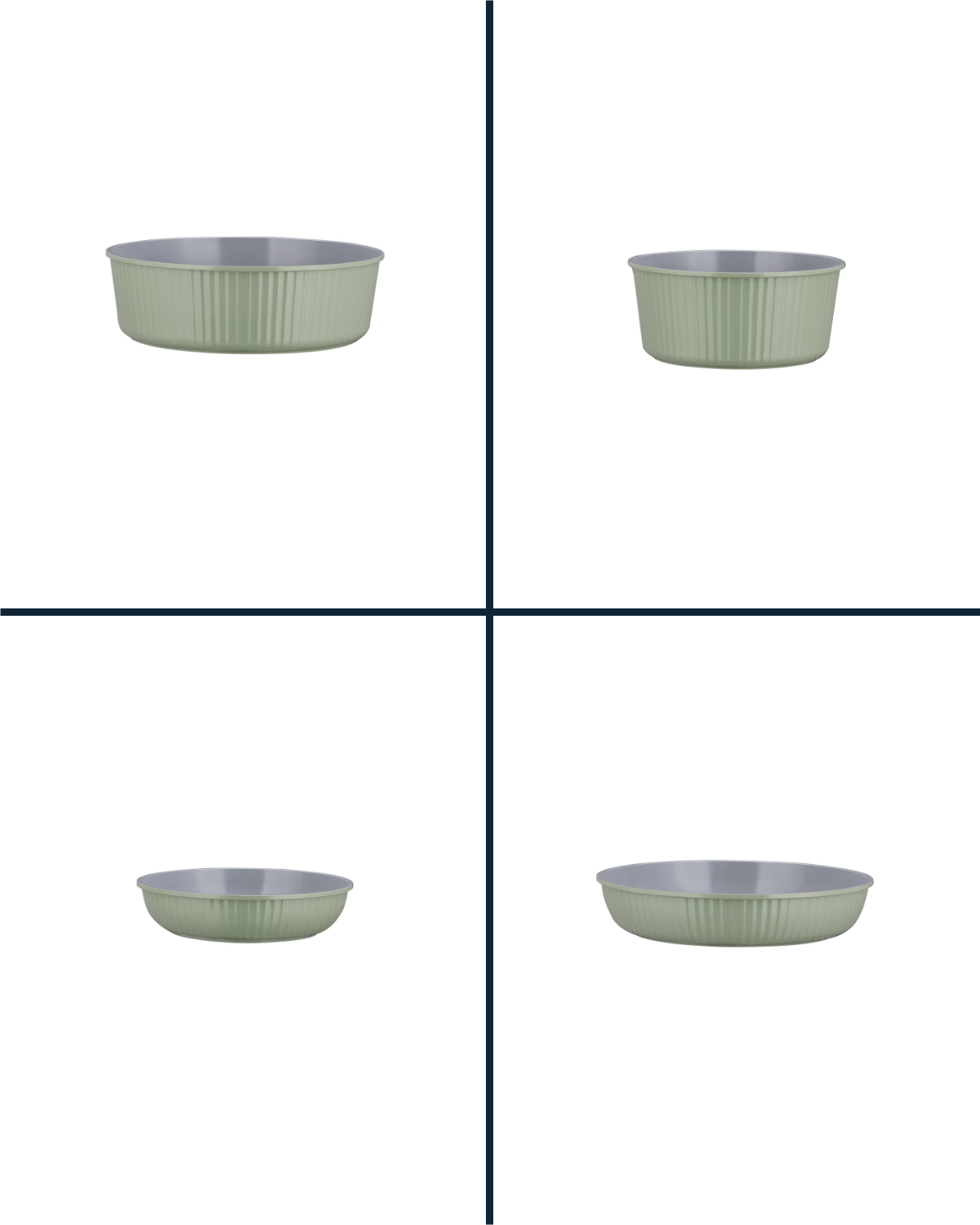 9 Piece Cookware Set - Kitchen Pot & Pan Collection