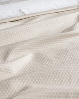 100% Cotton Double Pique Set - Elegant Embroidered Design