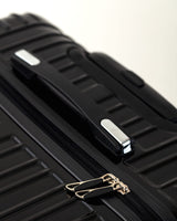 Black Carry-On Suitcase - Cabin Size Travel Luggage