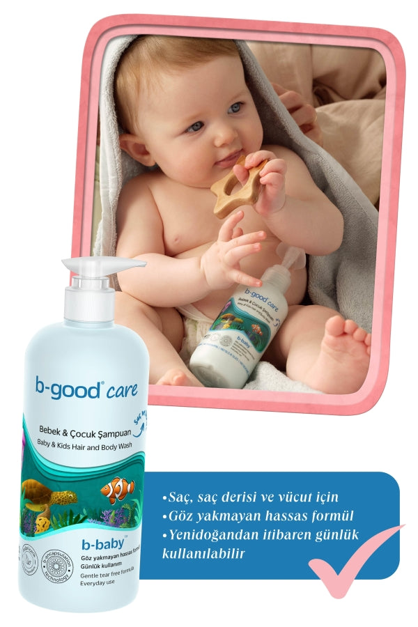 Gel profesional suave para bebé y niños, sin lágrimas, para cabello y cuerpo