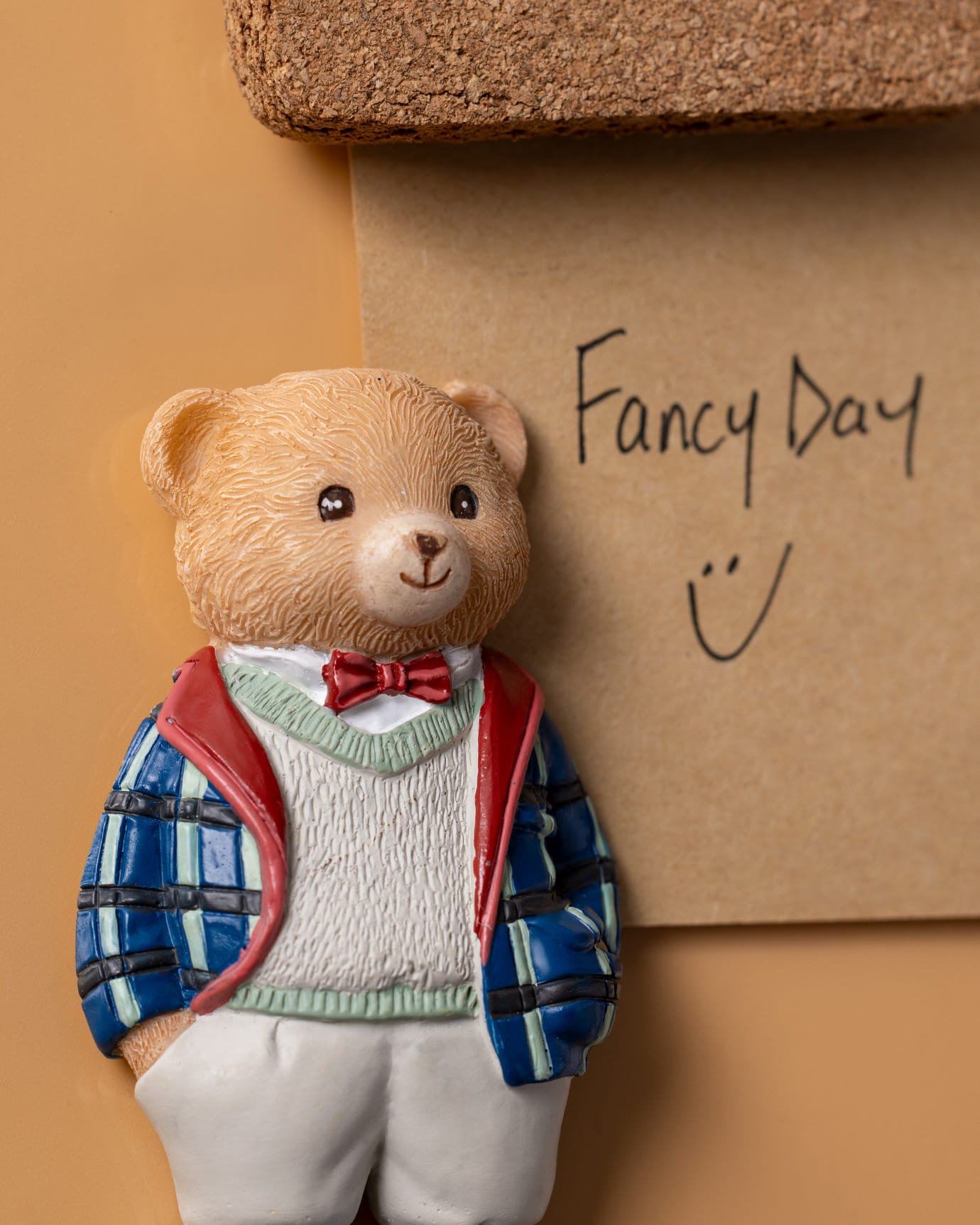 Boris Bear Decorative Magnet - Cute Animal Fridge Decor