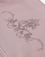 Floral Polypropylene Storage Organizer - Powder Pink