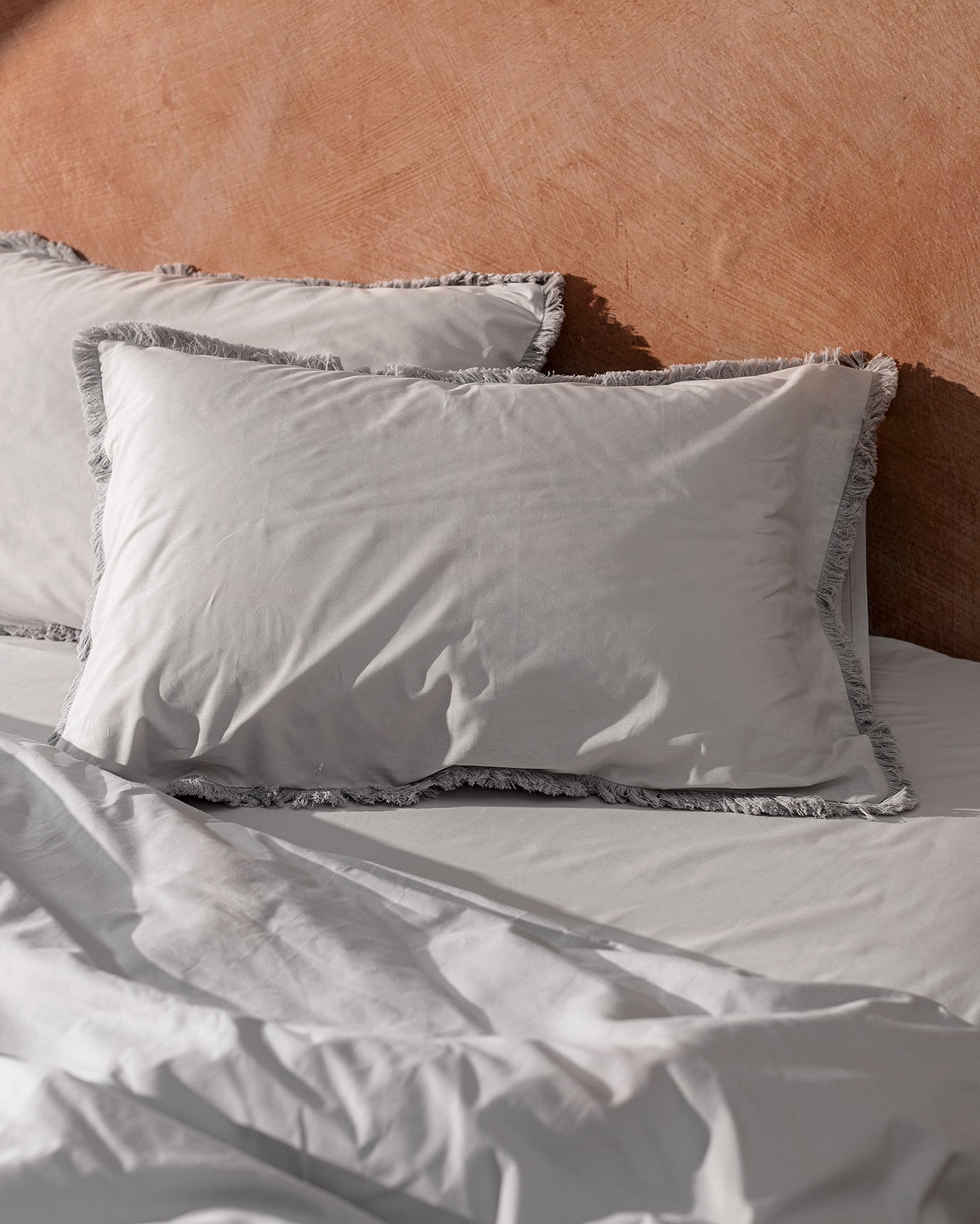 Twin Tasseled Duvet Cover Set