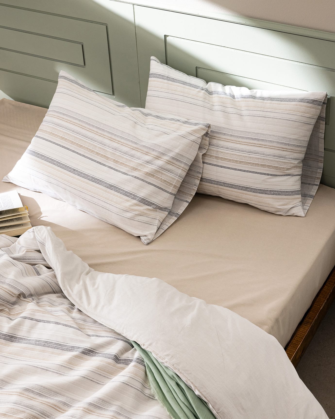 100% Cotton Ranforce Double Duvet Cover Set - Thayer Printed Design