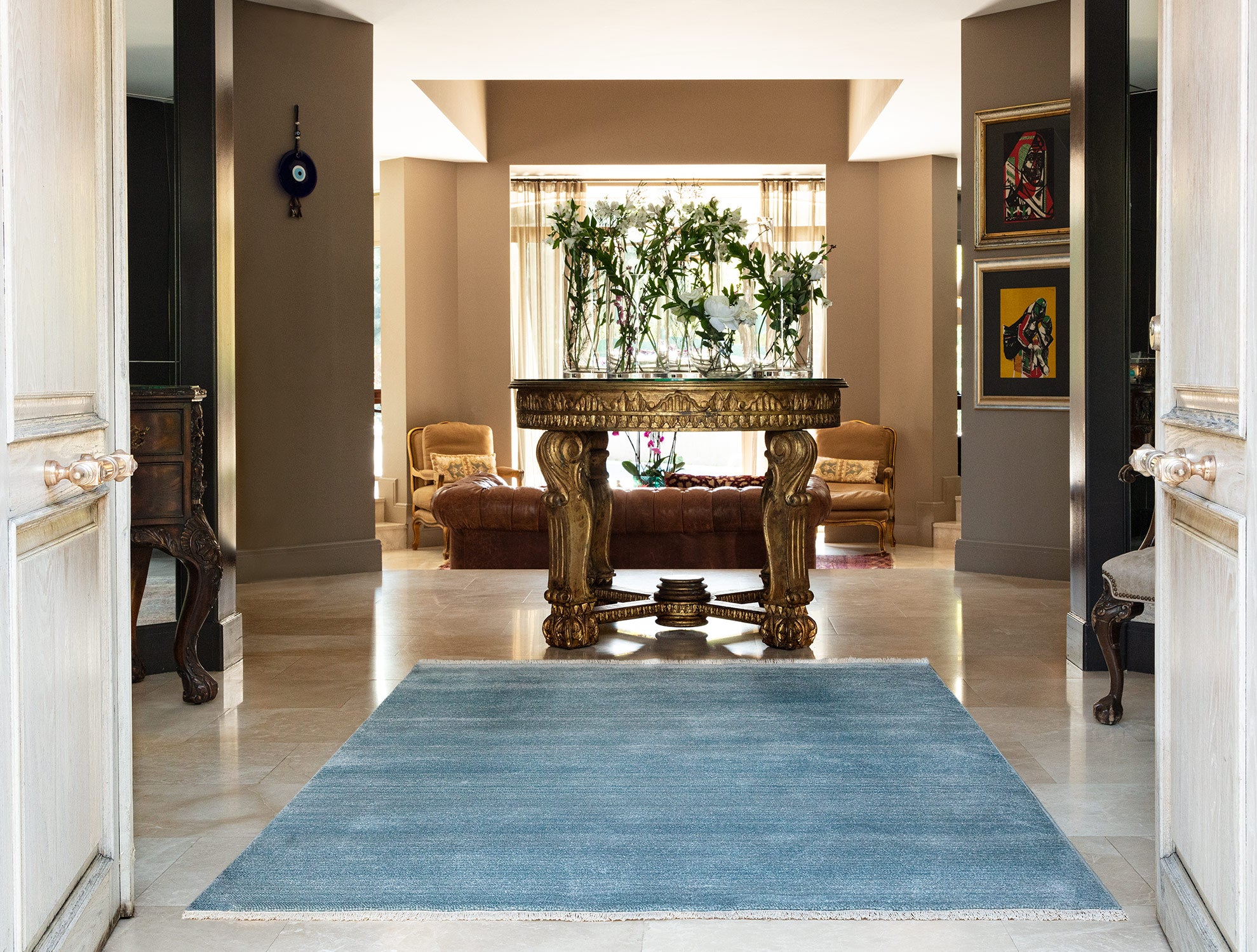 Alvia Oriental Area Rug
