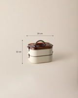 2-Tier Stackable Food Storage Container