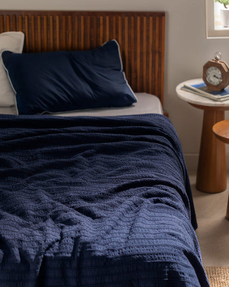 Porcelain Individual Tea Cup & Saucer - Coastal Serenity Design