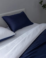 100% Cotton Sateen Double Duvet Cover Set - Printed Design