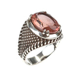 925 Sterling Silver Men's Oval Zultanite Gemstone Ring