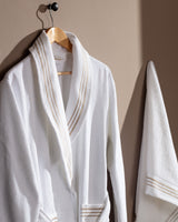100% Cotton Women's Bathrobe Set - Luxury Comfort Collection