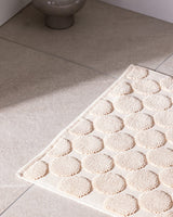 100% Cotton Bath Mat Foot Towel - Absorbent & Soft Bathroom Towel