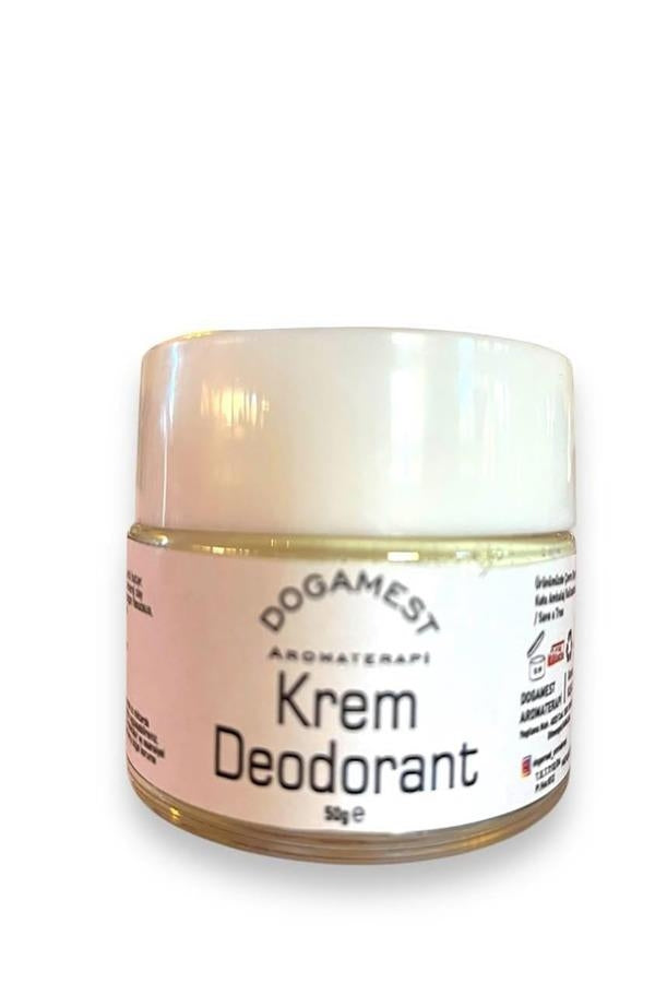 Natural Cream Deodorant - 24-Hour Odor Protection & Underarm Brightening