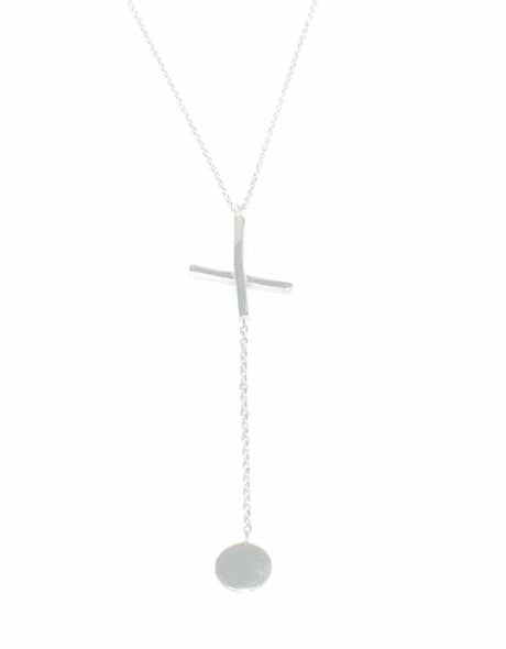 Premium 925 Sterling Silver Interlocking Geometric Necklace