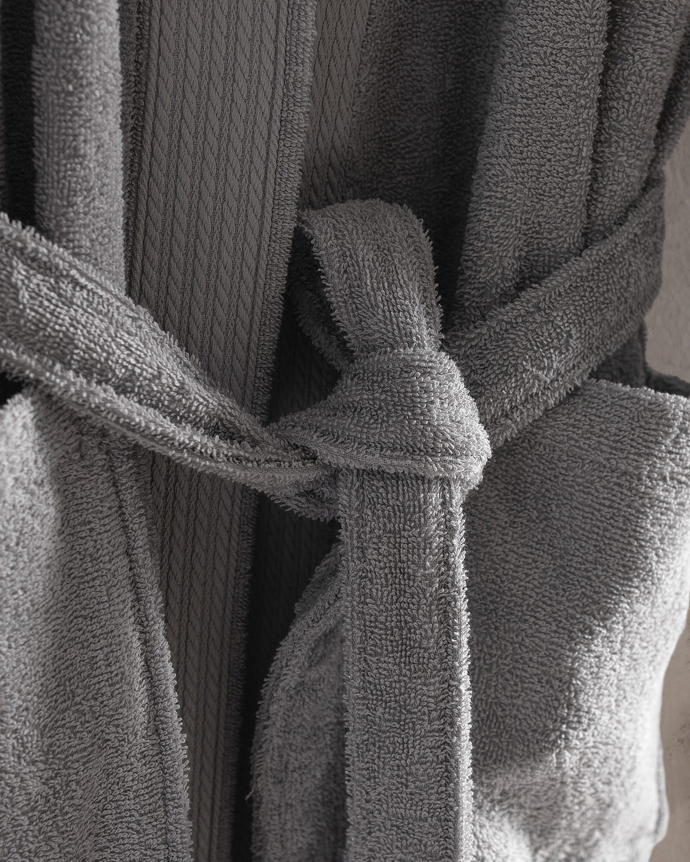 Premium 100% Cotton Kimono Bathrobe - Plush & Highly Absorbent
