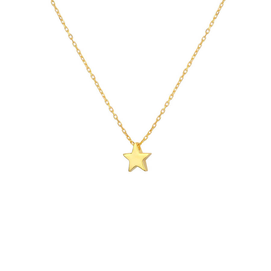 Premium Sterling Silver Delicate Star Necklace
