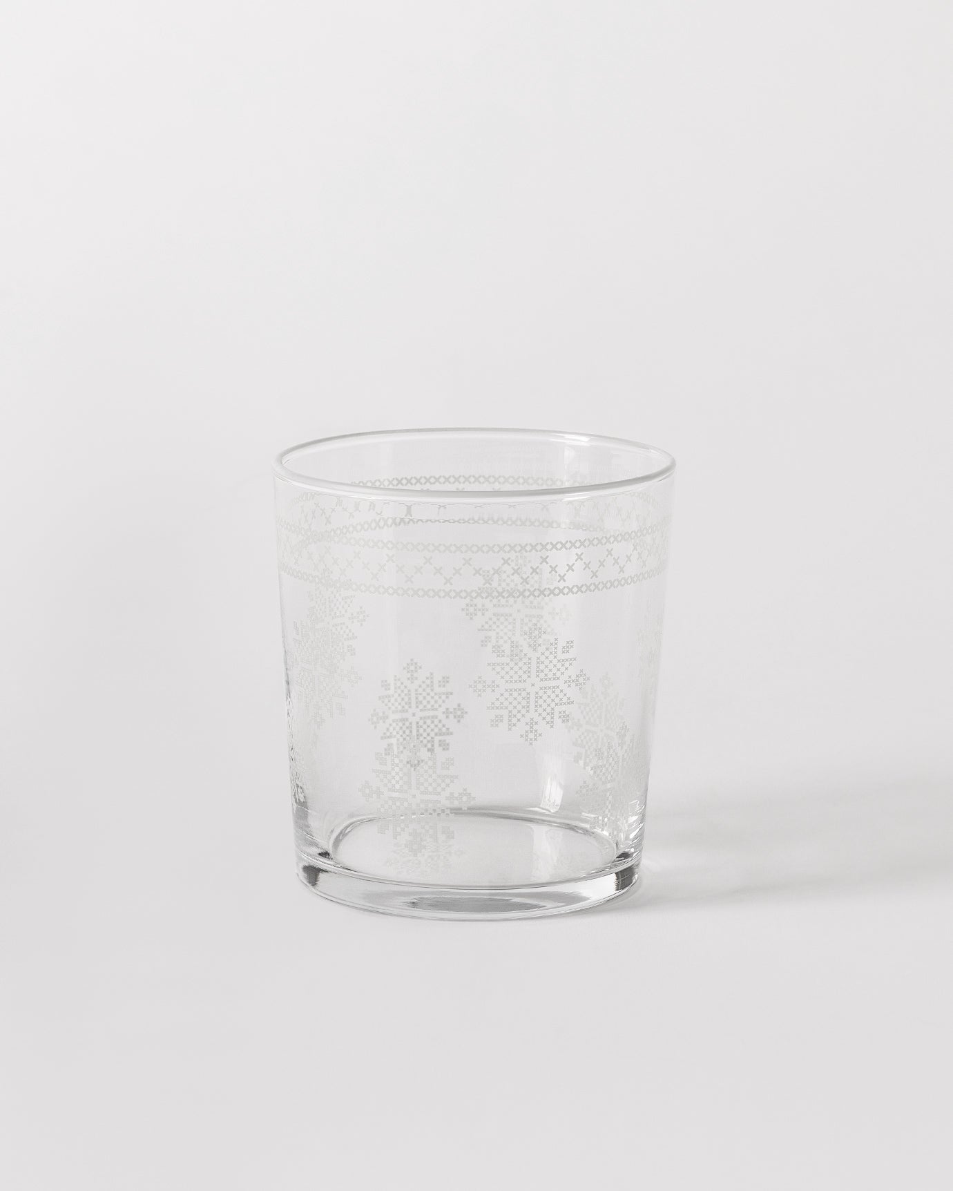 Clear Glass 4-Piece Water Glass Set - Contemporary Elegance