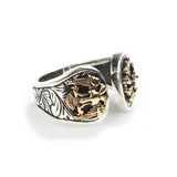 Professional Sterling Silver Double Eagle Men's Ring