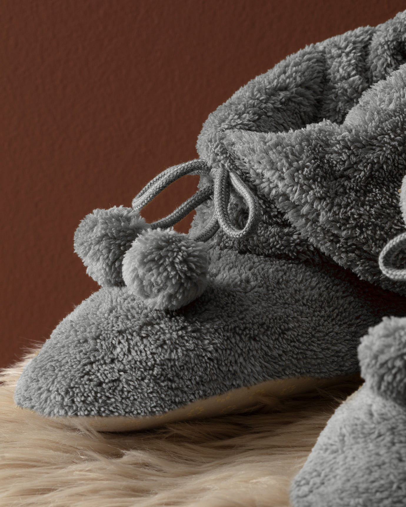 Cozy Plush Women's Slipper Boots - Warm Indoor House Footwear