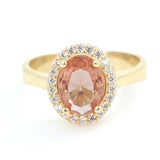 925 Sterling Silver Oval Zultanite Ring with Color-Changing Gemstone