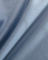 Double Size 100% Cotton Sateen Flat Sheet, Dark Blue